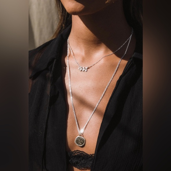 Child of Wild Angel Energy Necklace 222 Silver - Picture 2 of 9